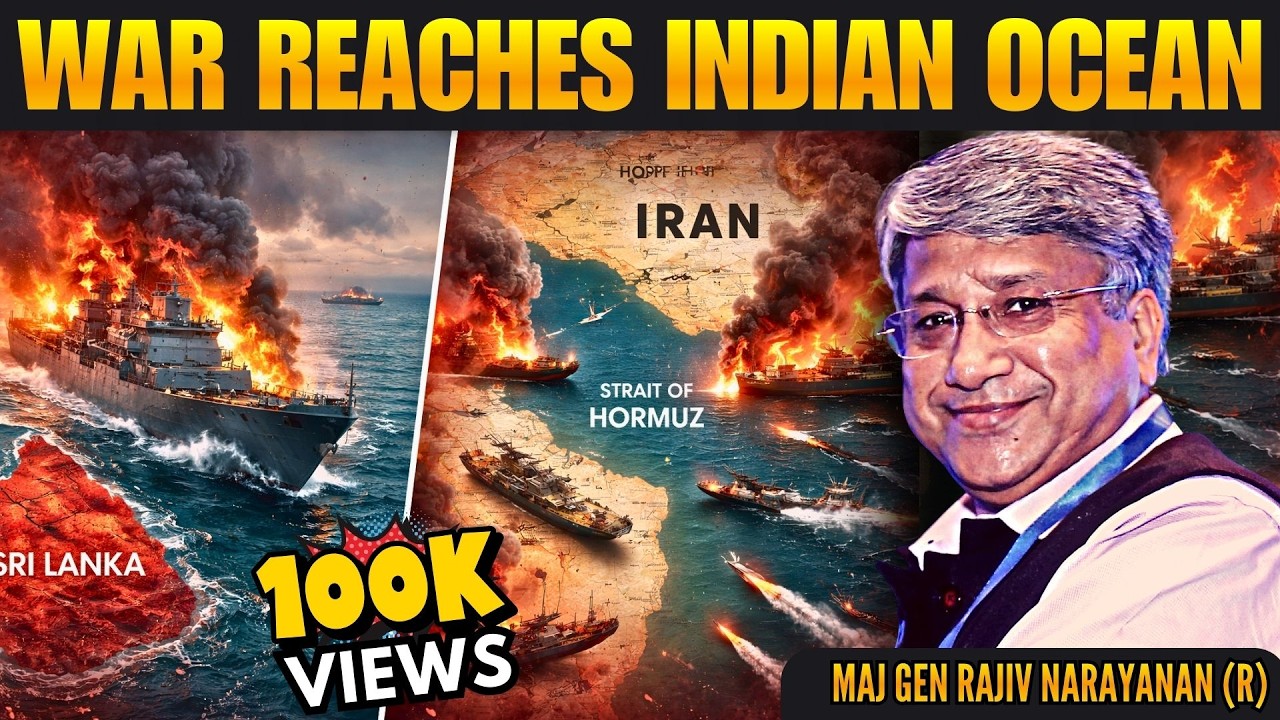 Day 5: Iranian Warship Sunk Near Sri Lanka - Has Iran Closed the Strait of Hormuz? • Maj Gen Rajiv N