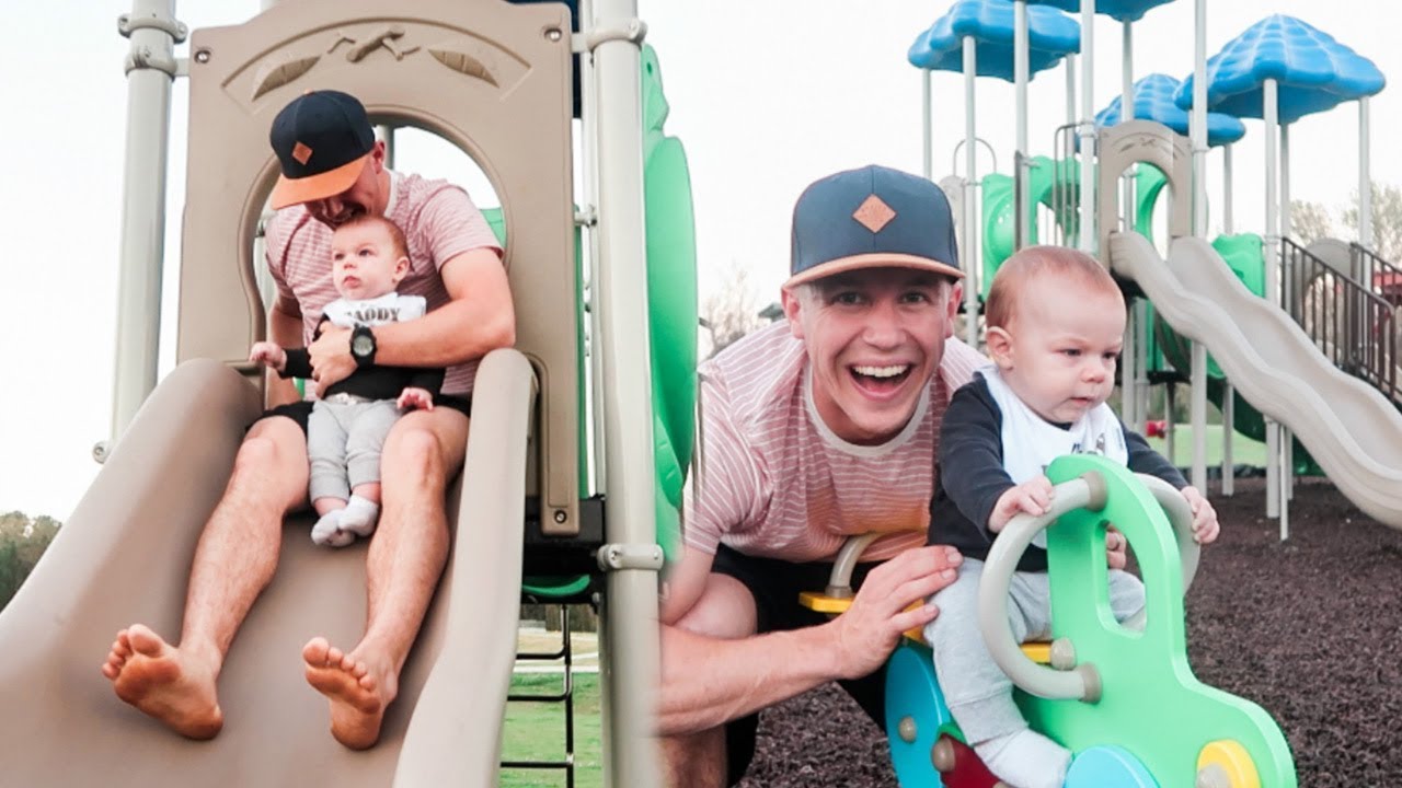 SO MANY GIFTS & Leo's First Slide!