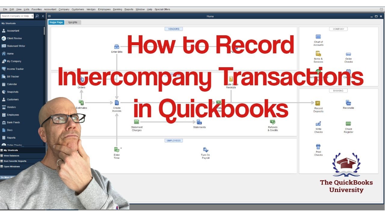 How to Record Intercompany Transactions in Quickbooks
