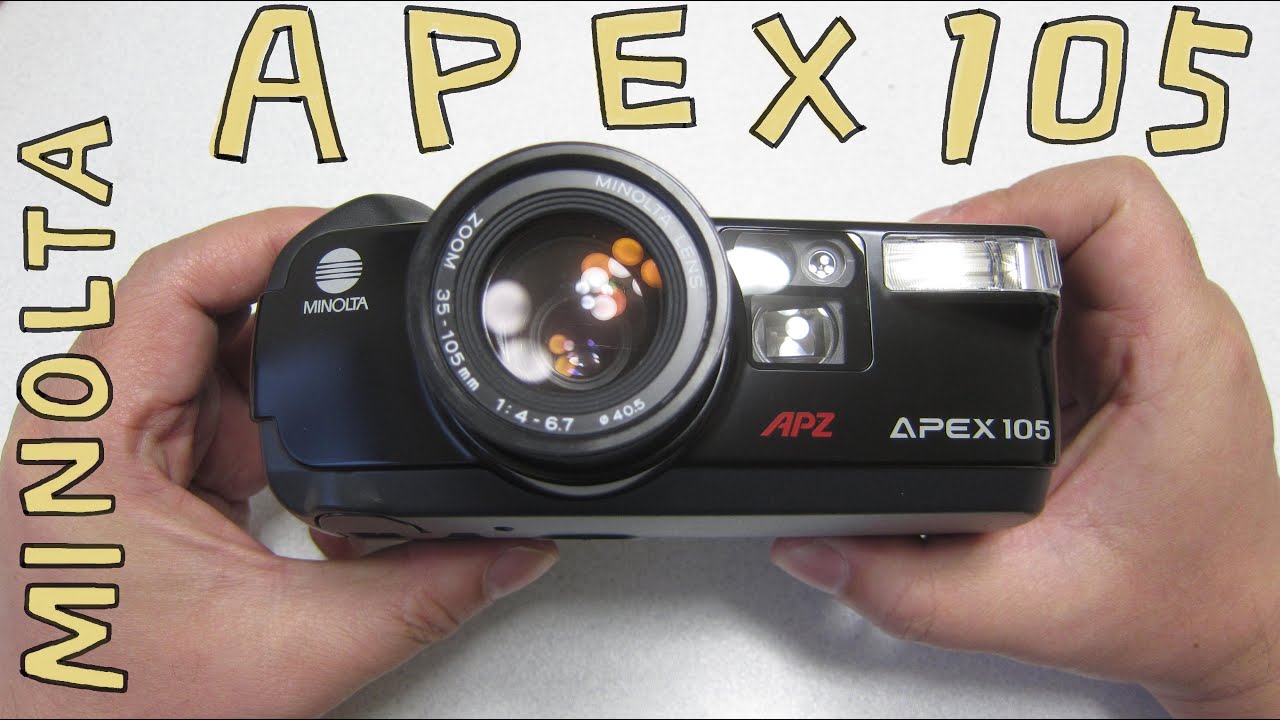 【フィルムカメラ】MINOLTA APEX 105 ハードオフで330円！面白いブリッジカメラで写真を撮りました！【Film Camera】MINOLTA APEX 105 is so unique!