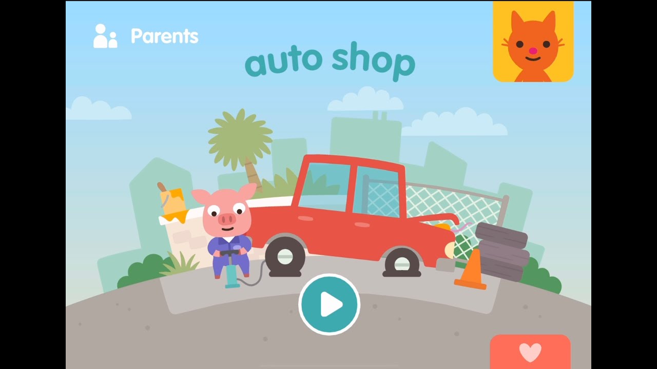 Kids Game ~AUTO SHOP ~ SaGo MiNi Gameplay
