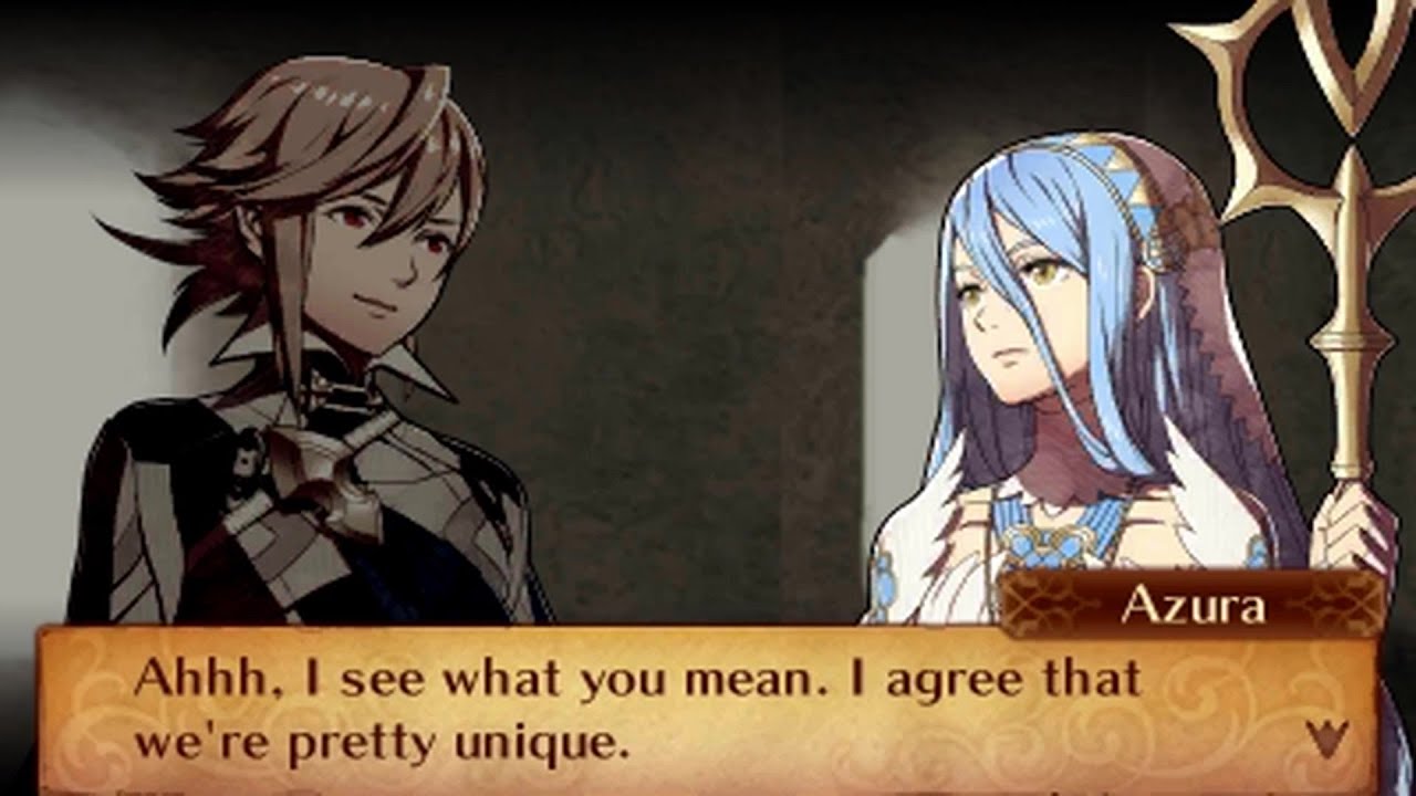 Fire Emblem Fates: Revelation - Male Avatar (My Unit) & Azura Support Conversations [Valla]
