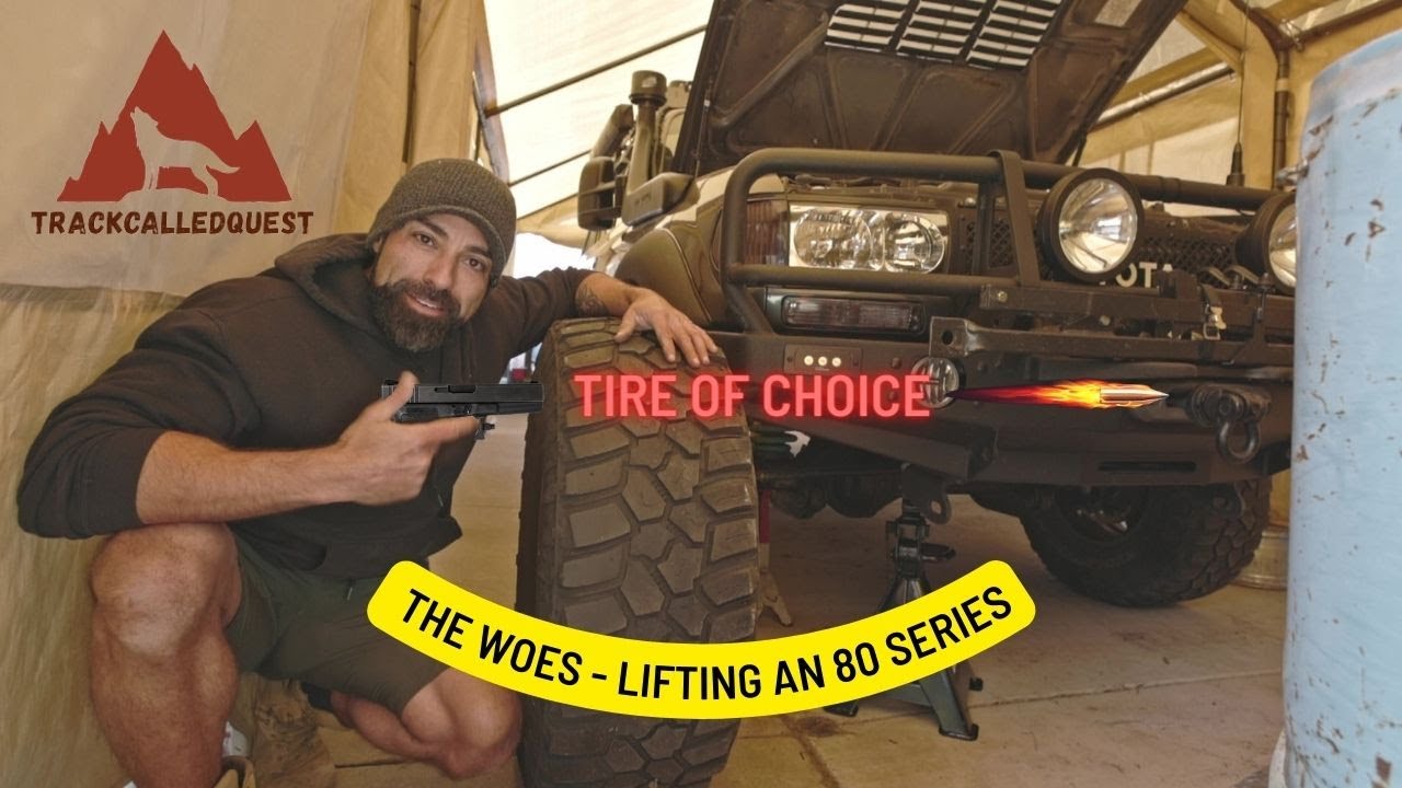 The Woes of lifting an 80 Series ~ TMR DIY Wheel Alignment ~ Tire of Choice