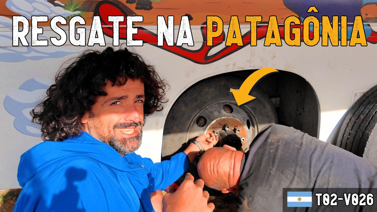 Rolamento quebrado: Mecânica de emergência na Patagônia!