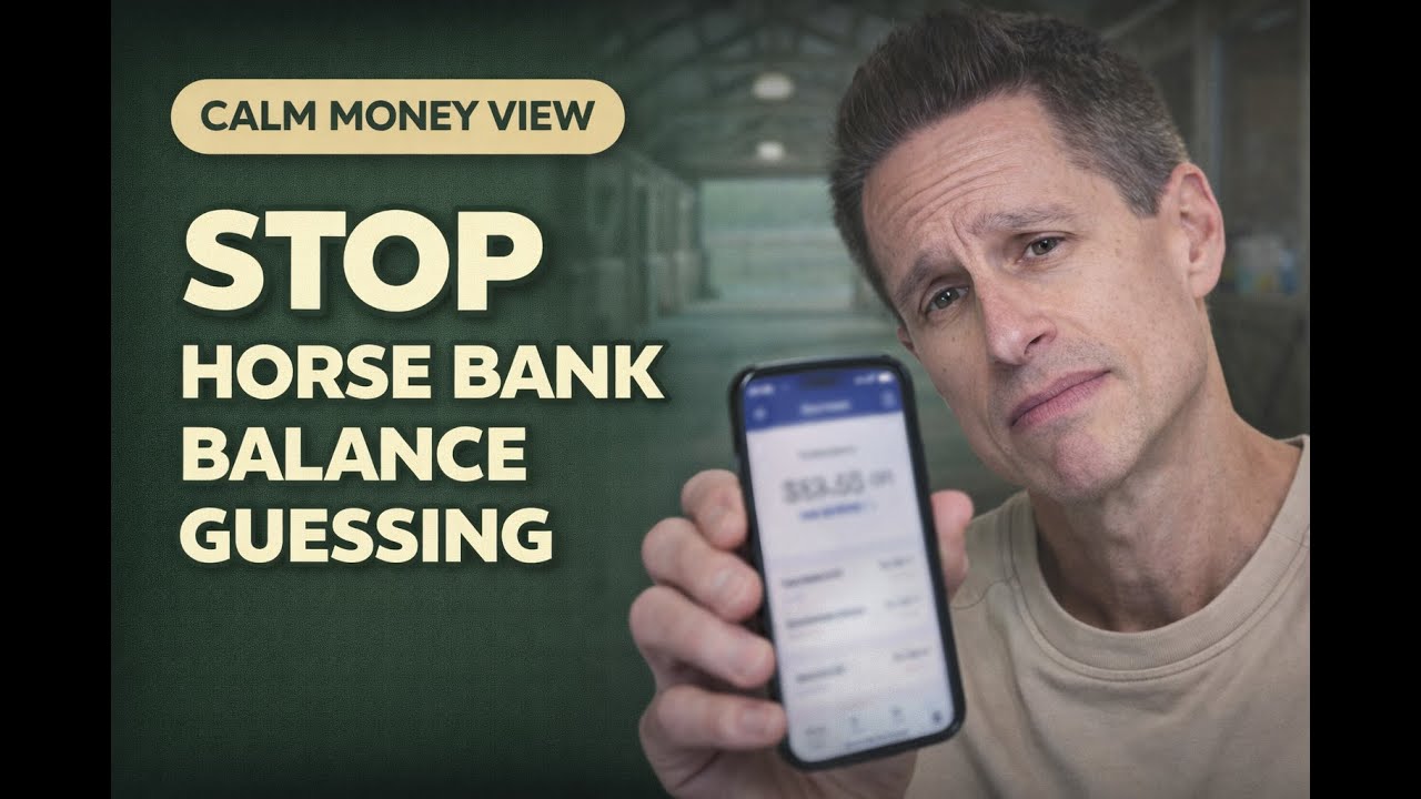Stop horse bank balance guessing