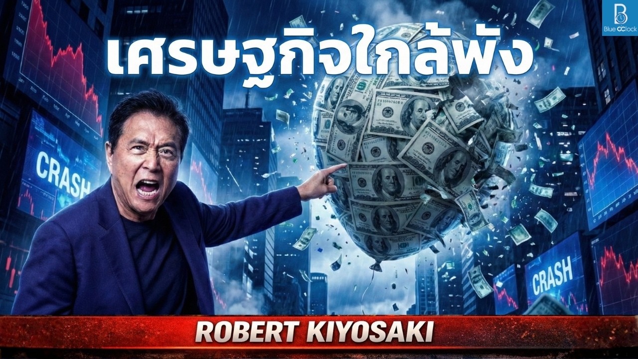เศรษฐกิจใกล้พัง คำเตือนจาก Robert Kiyosaki พ่อรวยสอนลูก | FAKE Chapter 1 | Blue O'Clock