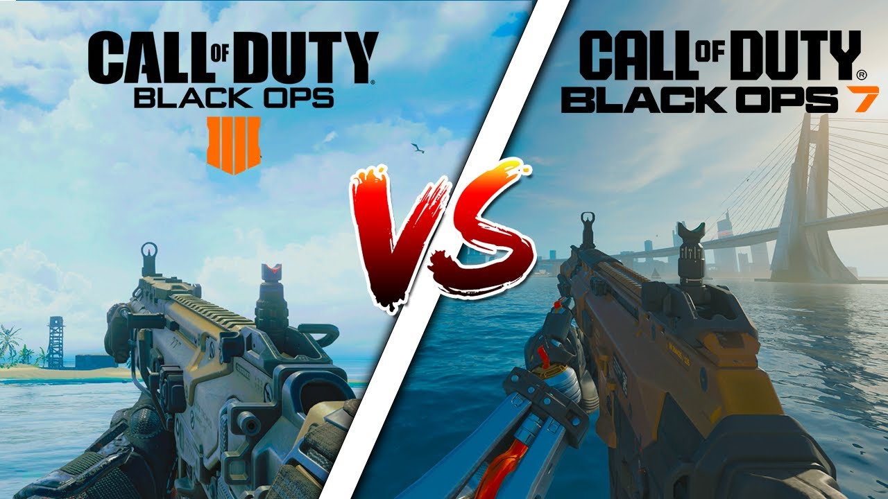 Black Ops 4 VS Black Ops 7 Rampart... Which one is better? (BO4 VS BO7 Rampart Comparison)