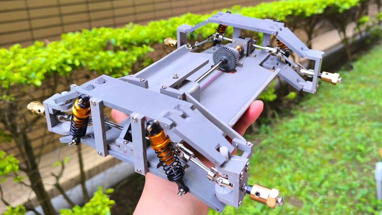 Сборка полноприводной RC-машины – Основная часть завершена