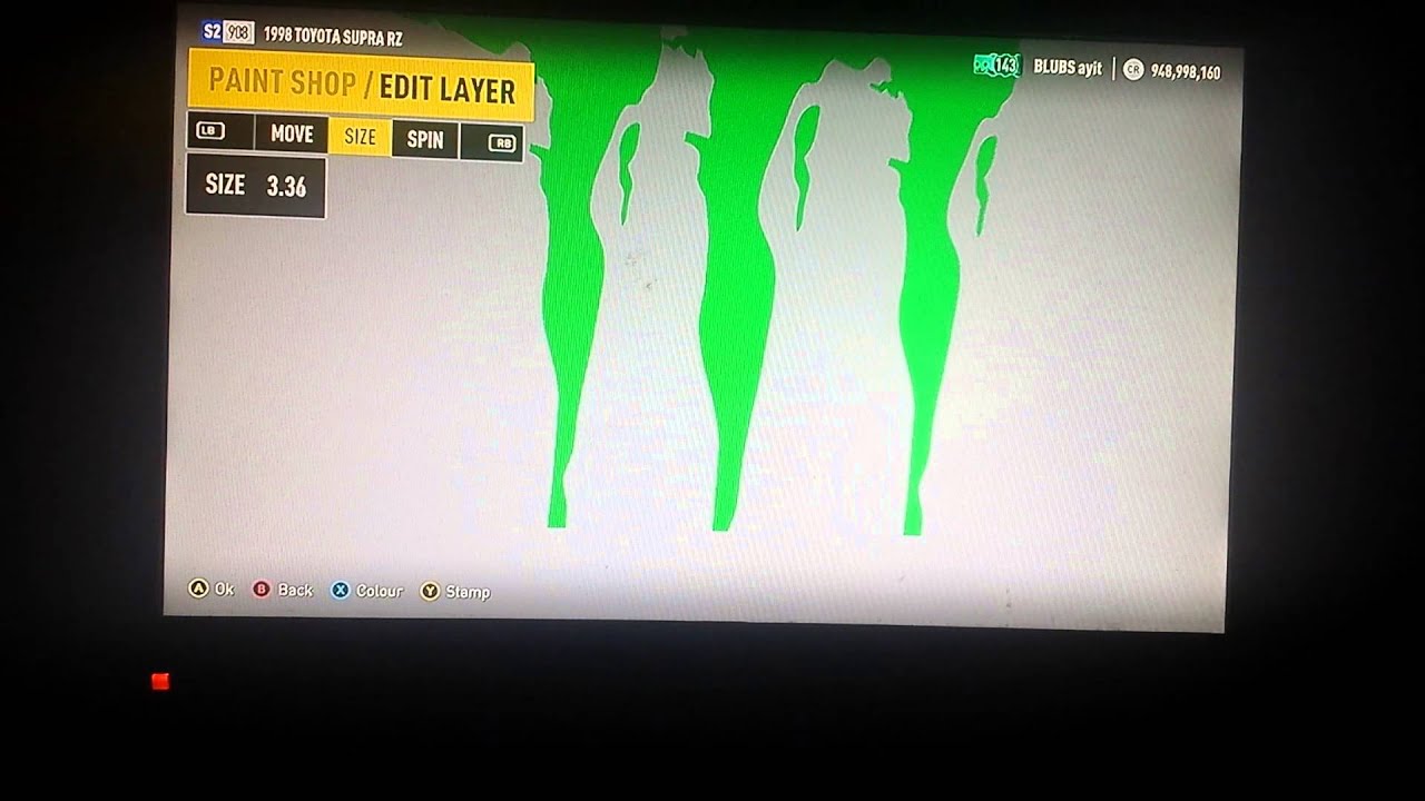 Forza horizon 2 xbox 360 Monster logo speed build