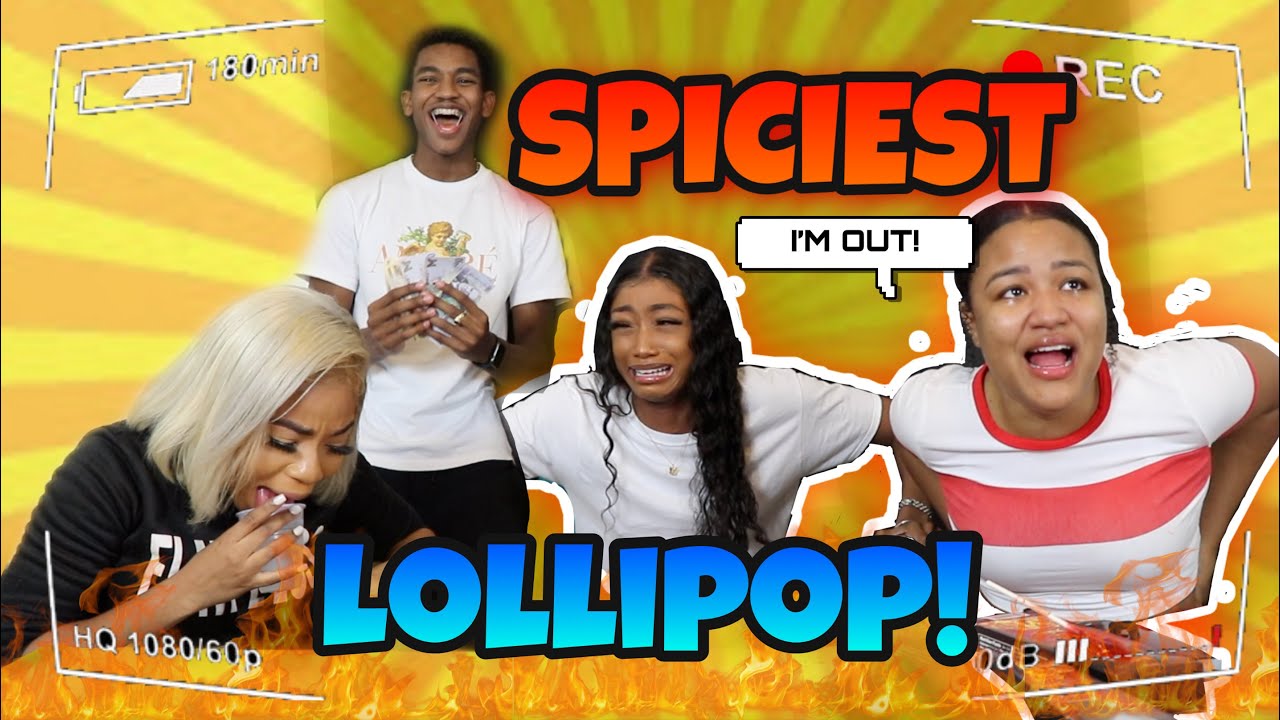 SPICIEST LOLLIPOP IN THE WORLD CHALLENGE!