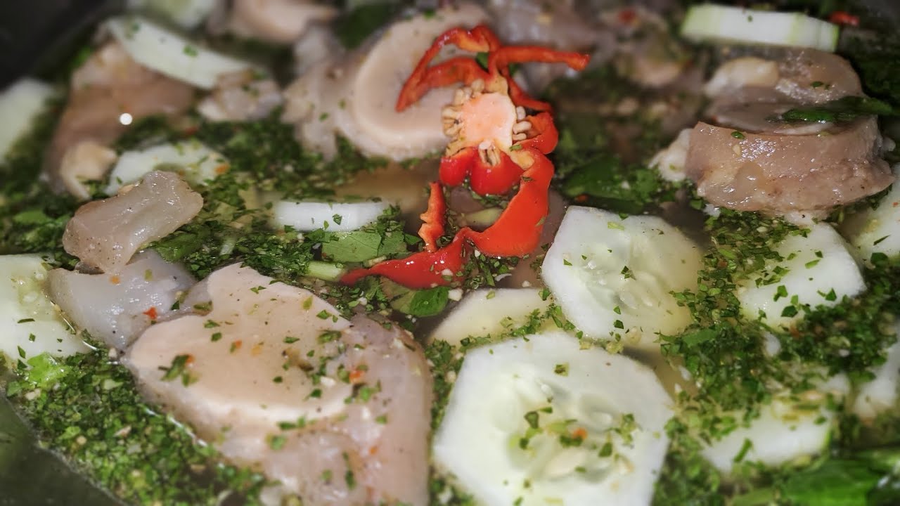 Tasty Cow Heel Souse Recipe. Trinidad 2024 🇹🇹
