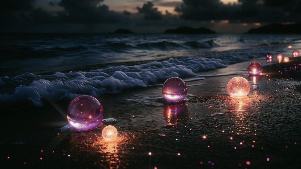 Glowing Shores at Twilight ✨ 1 Hour Relaxing Bossa Nova Beach Vibes