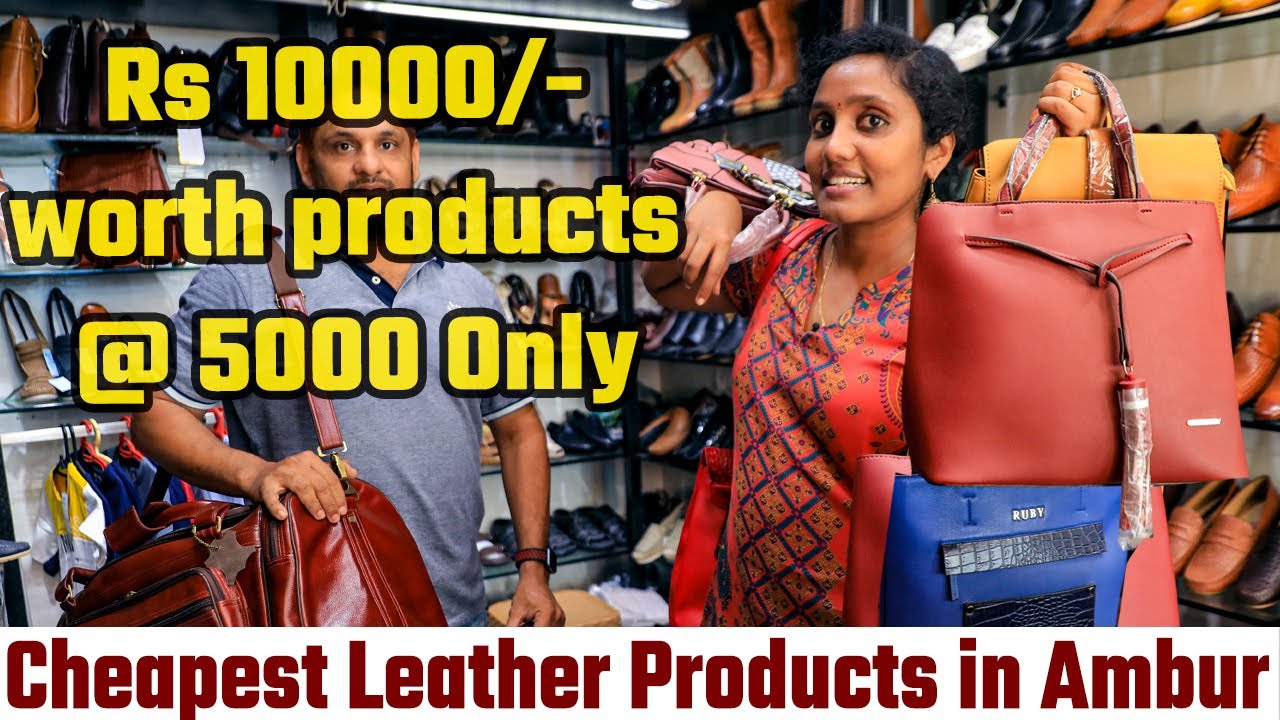 Ambur Original Leather Products I Cheapest Prices
