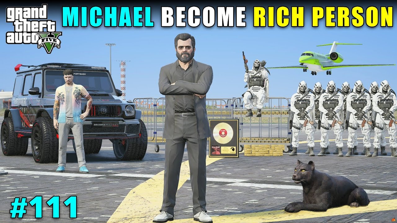 MICHAEL BECAME MILLIONAIRE OF LOS SANTOS | GTA 5 GAMEPLAY