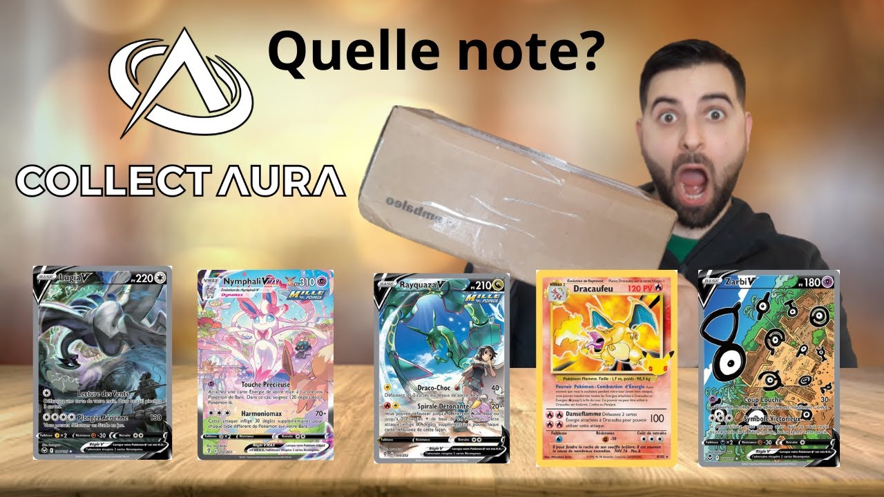 RECEPTION D'UN GROS LOT DE CARTES GRADEES DE CHEZ COLLECT AURA!!