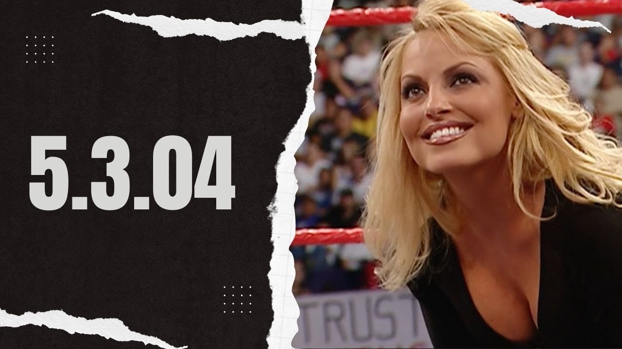WWE Raw  - 05.03.04 - Trish Stratus & Christian & Tomko Crash the Highlight Reel