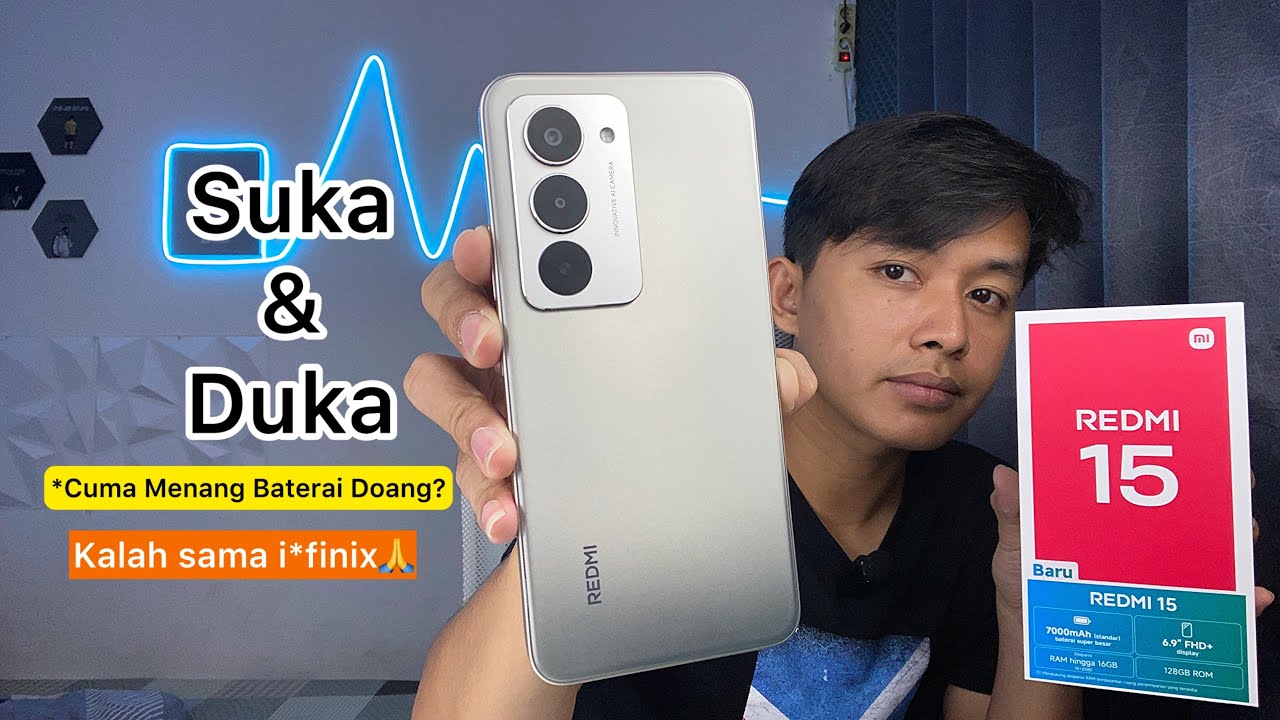 Suka~Duka 2 Minggu Pakai Xiaomi Redmi 15, Tonton Sebelum Membeli.. !!
