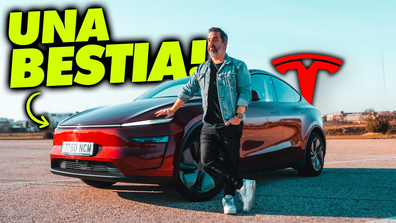 Esta es la AUTONOMÍA REAL del TESLA MODEL Y, y NO me lo esperaba! | Prueba de autonomía real