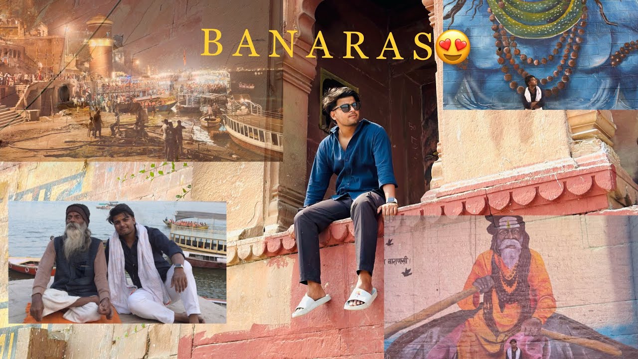 2026 ka first trip Banaras 🙏🏻😍