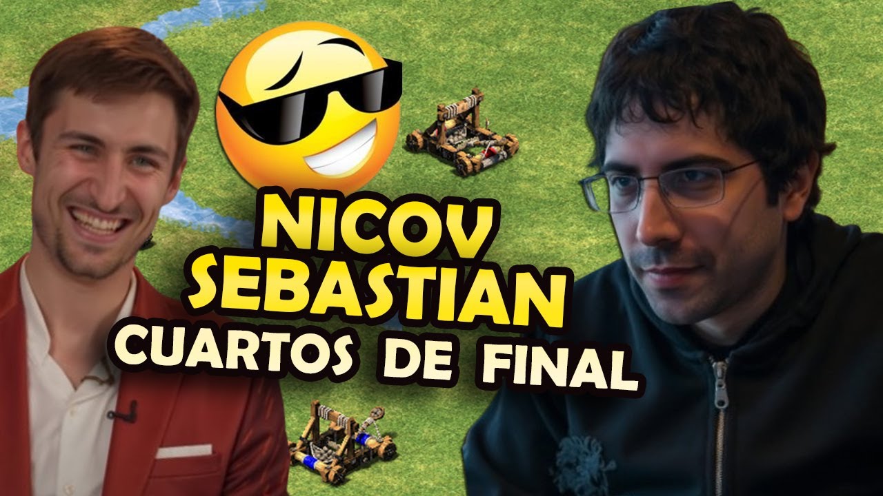 NICOV vs SEBASTIAN - FEDEX vs CLASSIC || MANGONELS - WARLORDS IV || #ageofempires