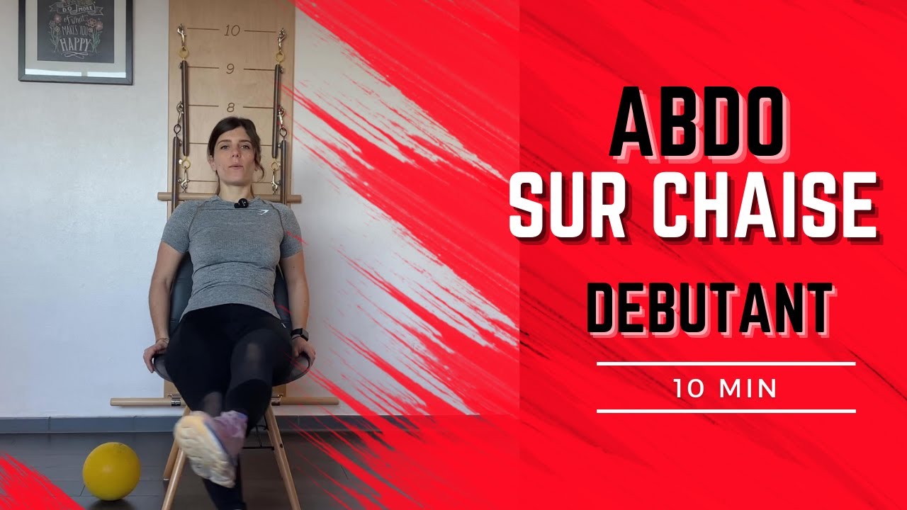 10 min d'abdo sur chaise - Activité Physique Adaptée