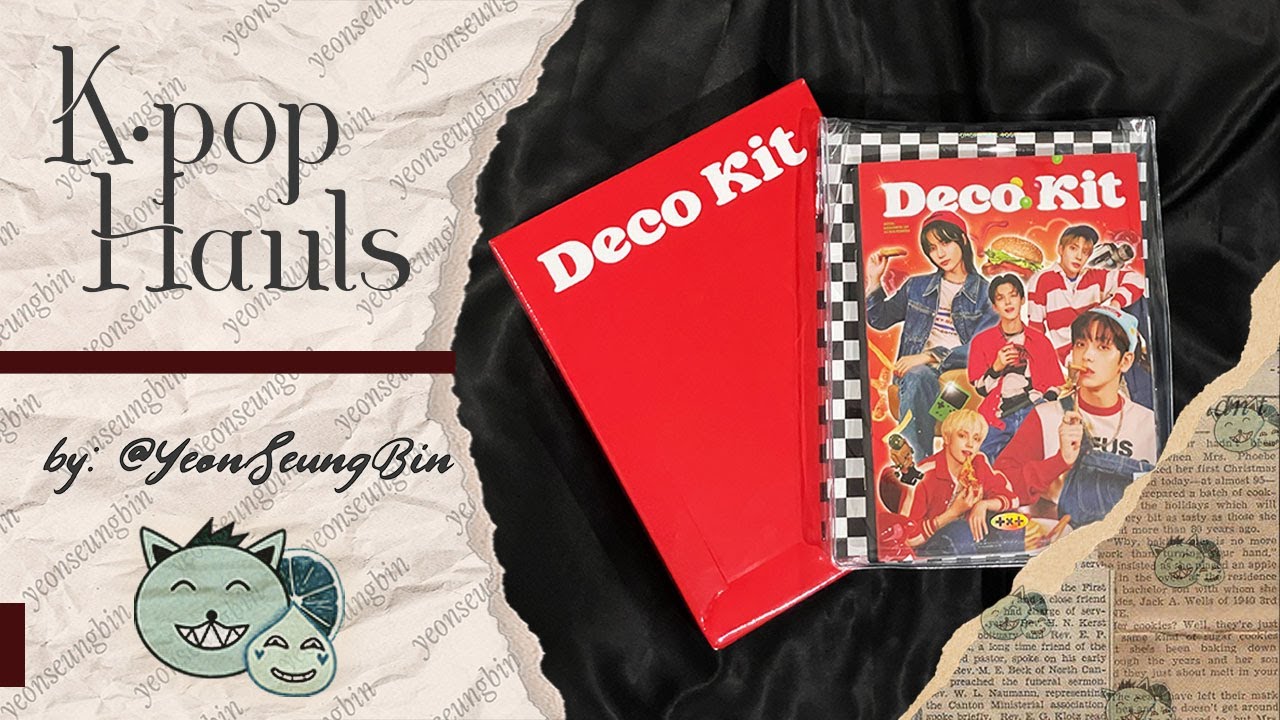 TXT — 2022 Deco Kit // Unboxing by YeonSeungBin