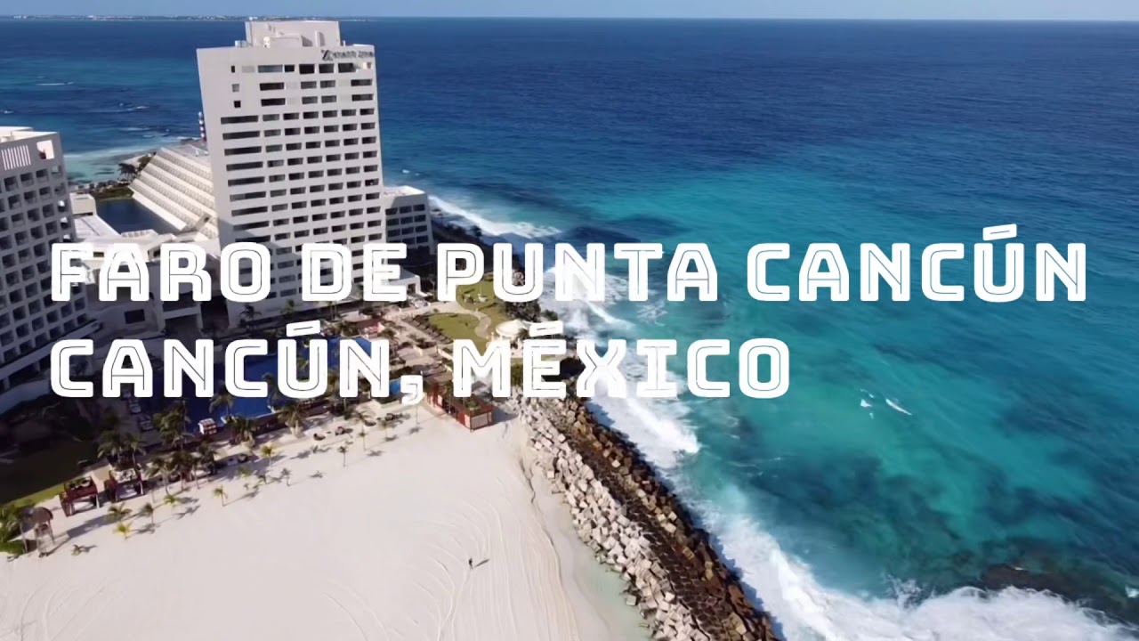 Faro de Punta Cancún | Cancún | México | DJI Mavic Mini 2 Flight Test | 4K Drone Video | 2021