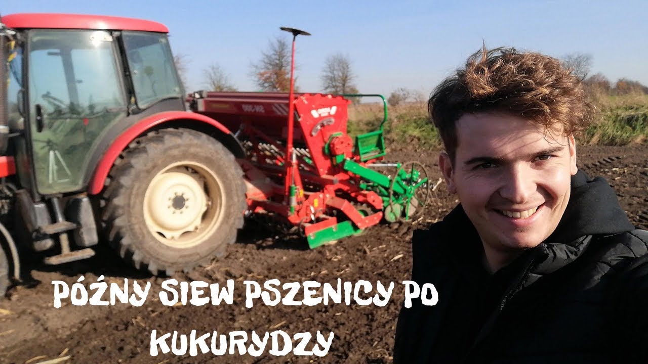 Dzień z życia rolnika#40 - Siejemy pszenicę po kukurydzy, luźna pogadanka