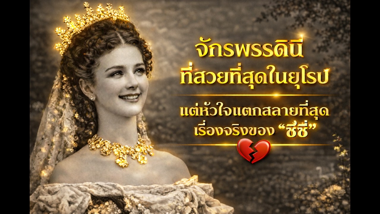 จักรพรรดินีที่สวยที่สุดในยุโรป แต่หัวใจแตกสลายที่สุด เรื่องจริงของซีซี่