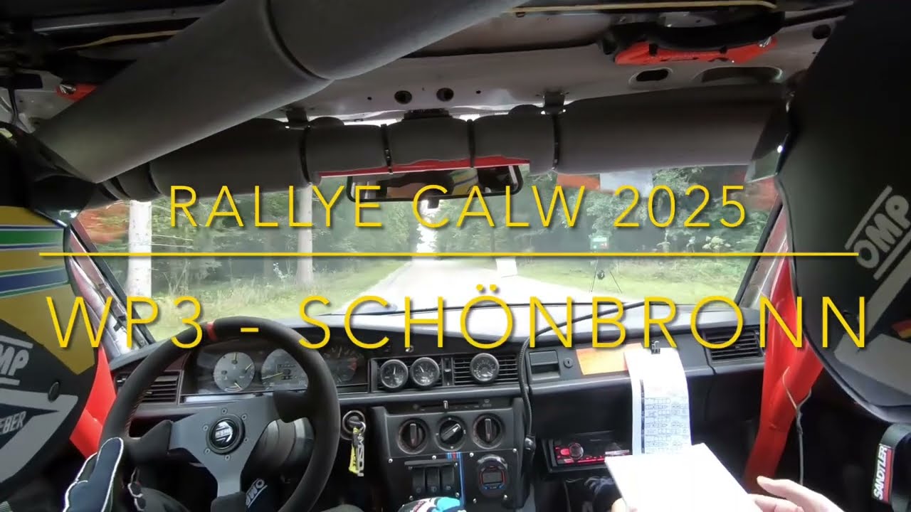 Rallye Calw 2025 - WP 3 Mercedes 190E