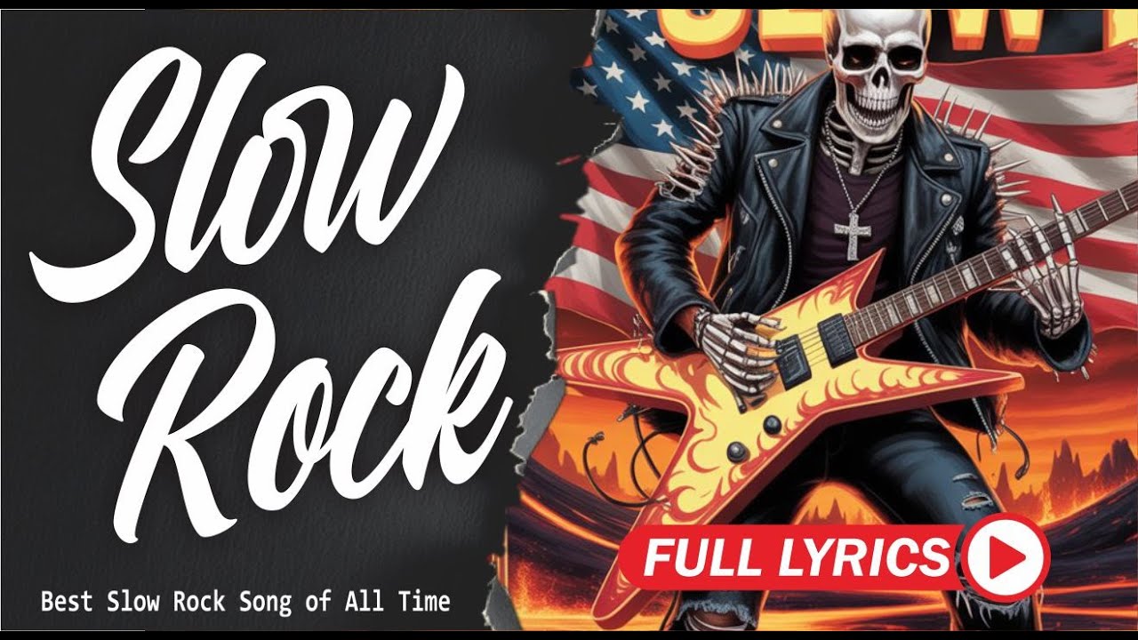 Slow Rock Love Song Nonstop Slow Rock Medley Rock Ballads 70s 80s 90s with Lyrics