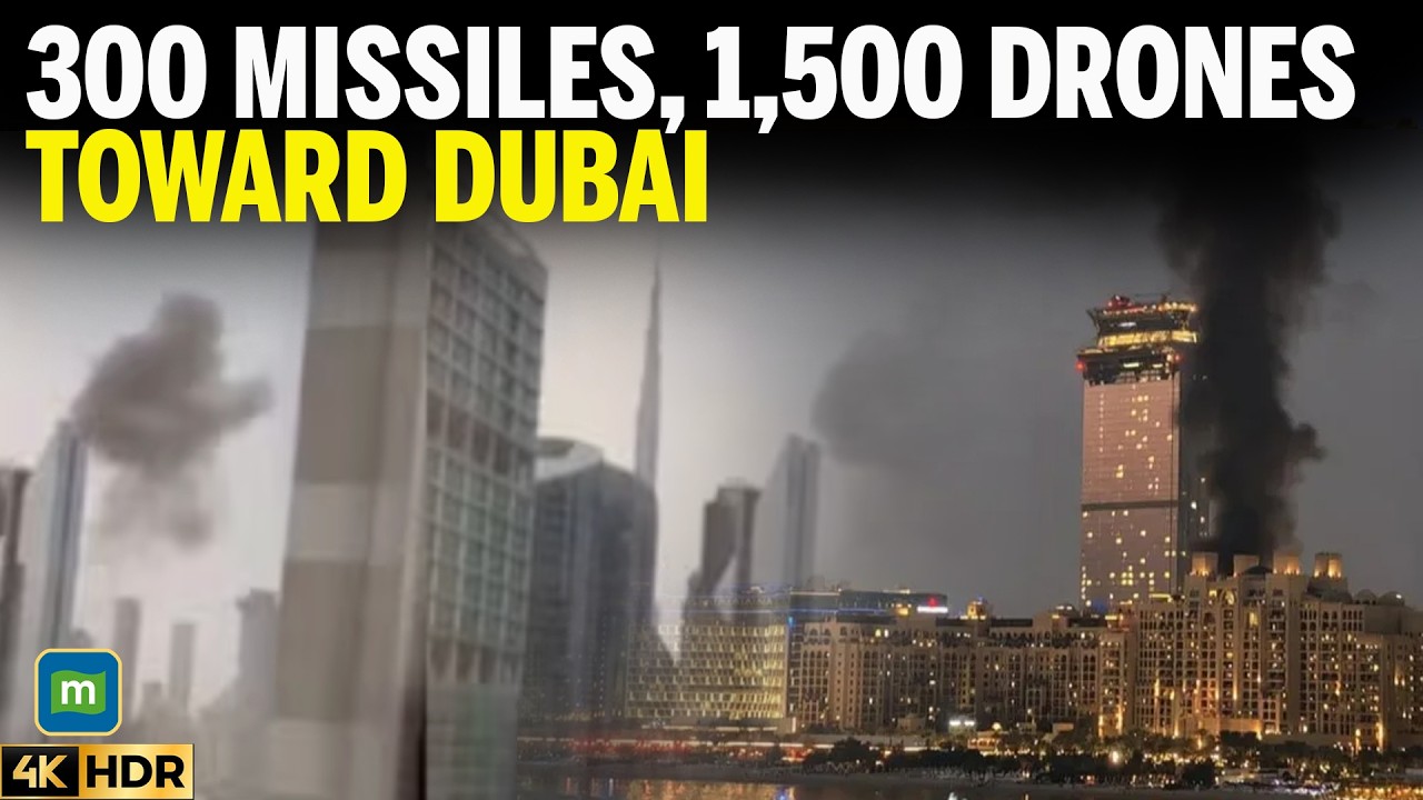Dubai Under Massive Drone and Missile Attack Amid Rising Israel Iran Conflict Tensions
