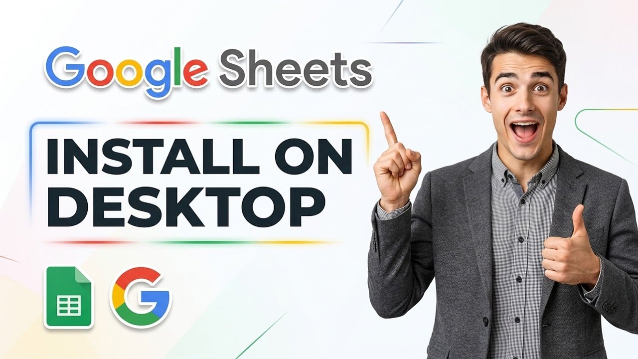 How To Download And Install Google Sheets On Your Windows Desktop (Easiest Way) (2026 Guide)