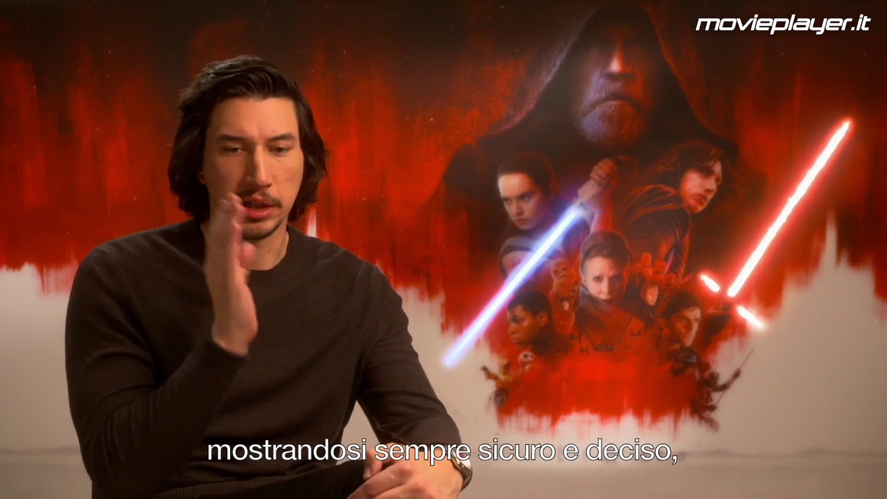 Star Wars: Gli ultimi Jedi - Video intervista ad Adam Driver