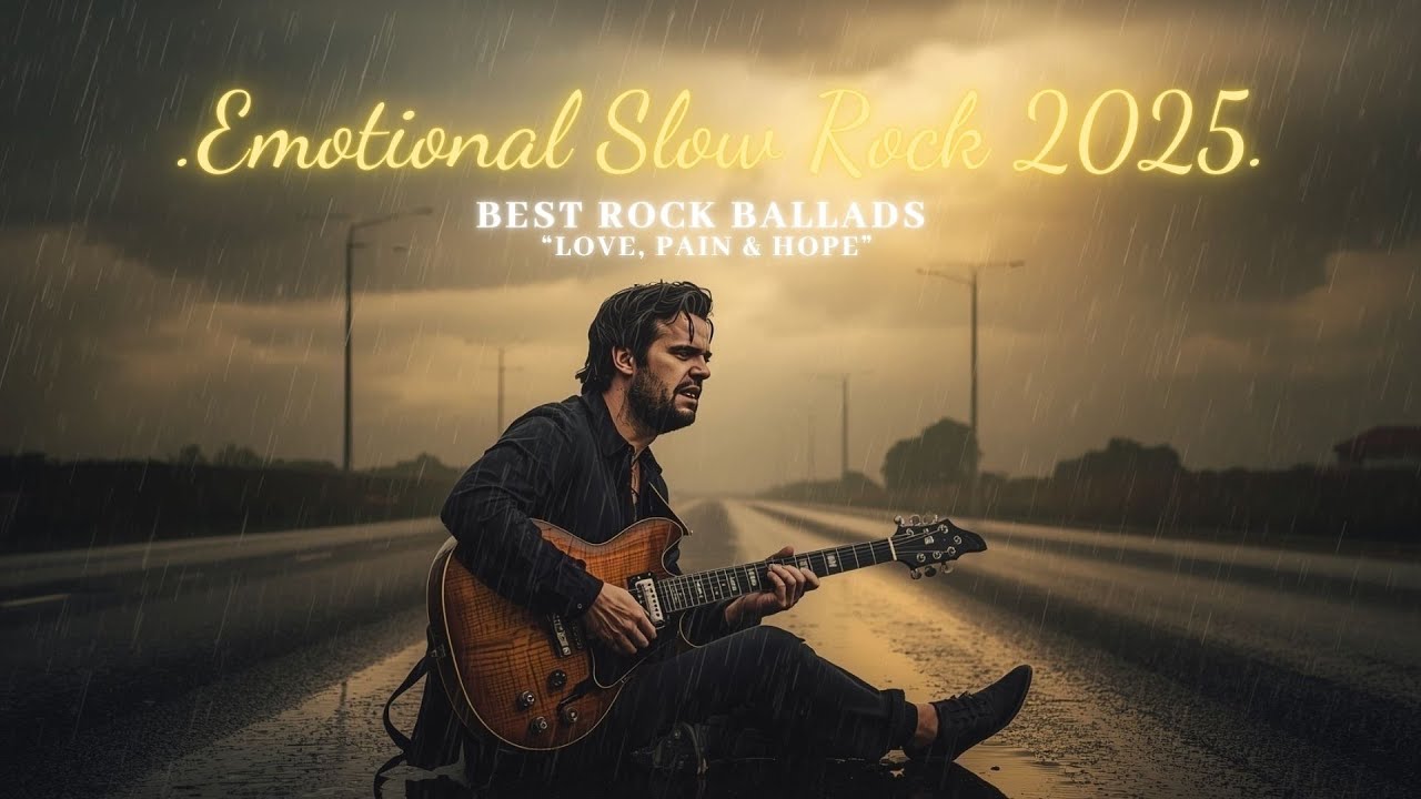 🔥 Emotional Asian Slow Rock 2025 | Best Rock Ballads of Love, Pain & Hope