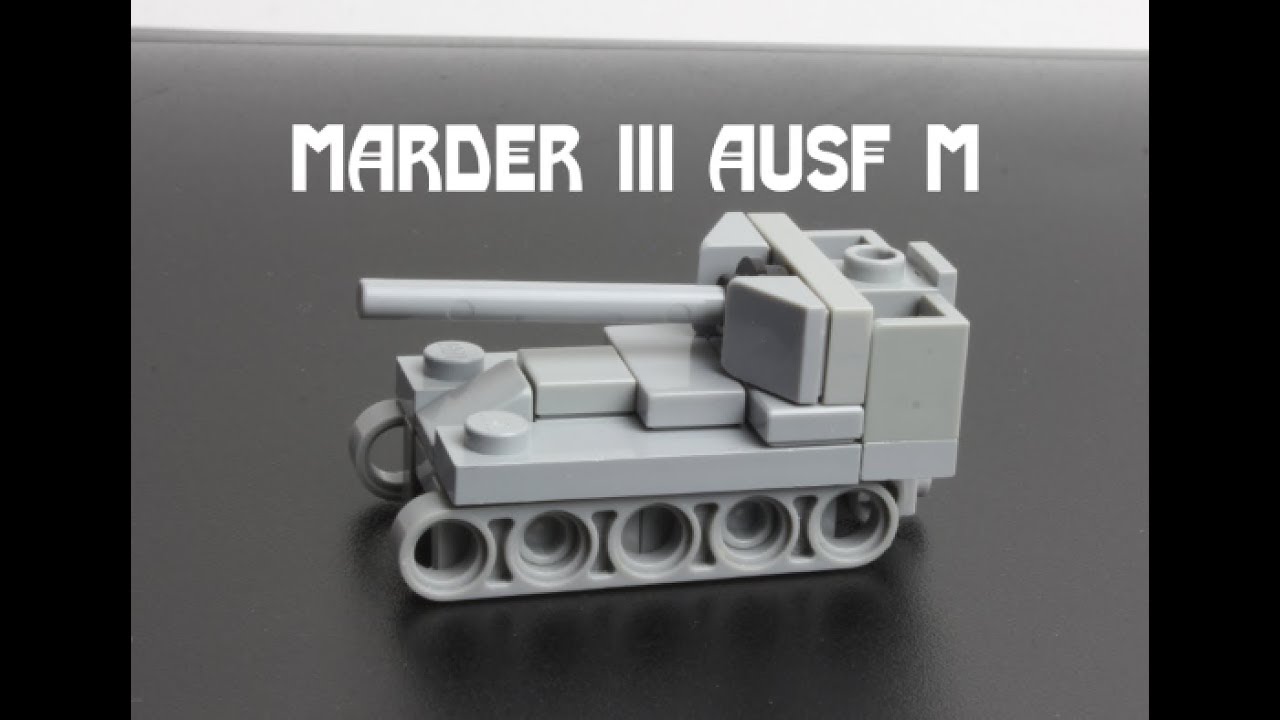 Micro LEGO MARDER III AUSF M