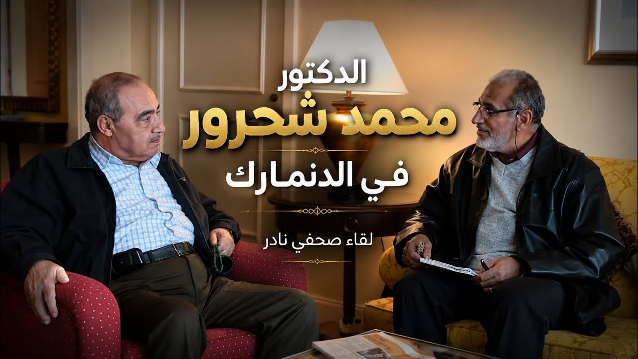 لقاء صحفي من التسجيلات النادرة مع د. محمد شحرور 2009