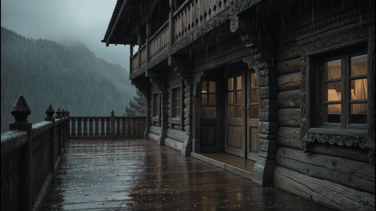 Night Rain for Deep Sleep | Nächtlicher Regen zum Einschlafen | Нічні звуки дощу для глибокого сну