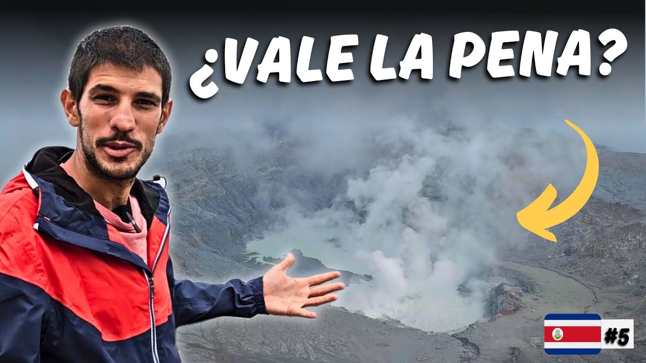 🔥 Visitamos el VOLCÁN POÁS en Costa Rica y terminamos SORPRENDEMOS 🤯🇨🇷 | E13T6
