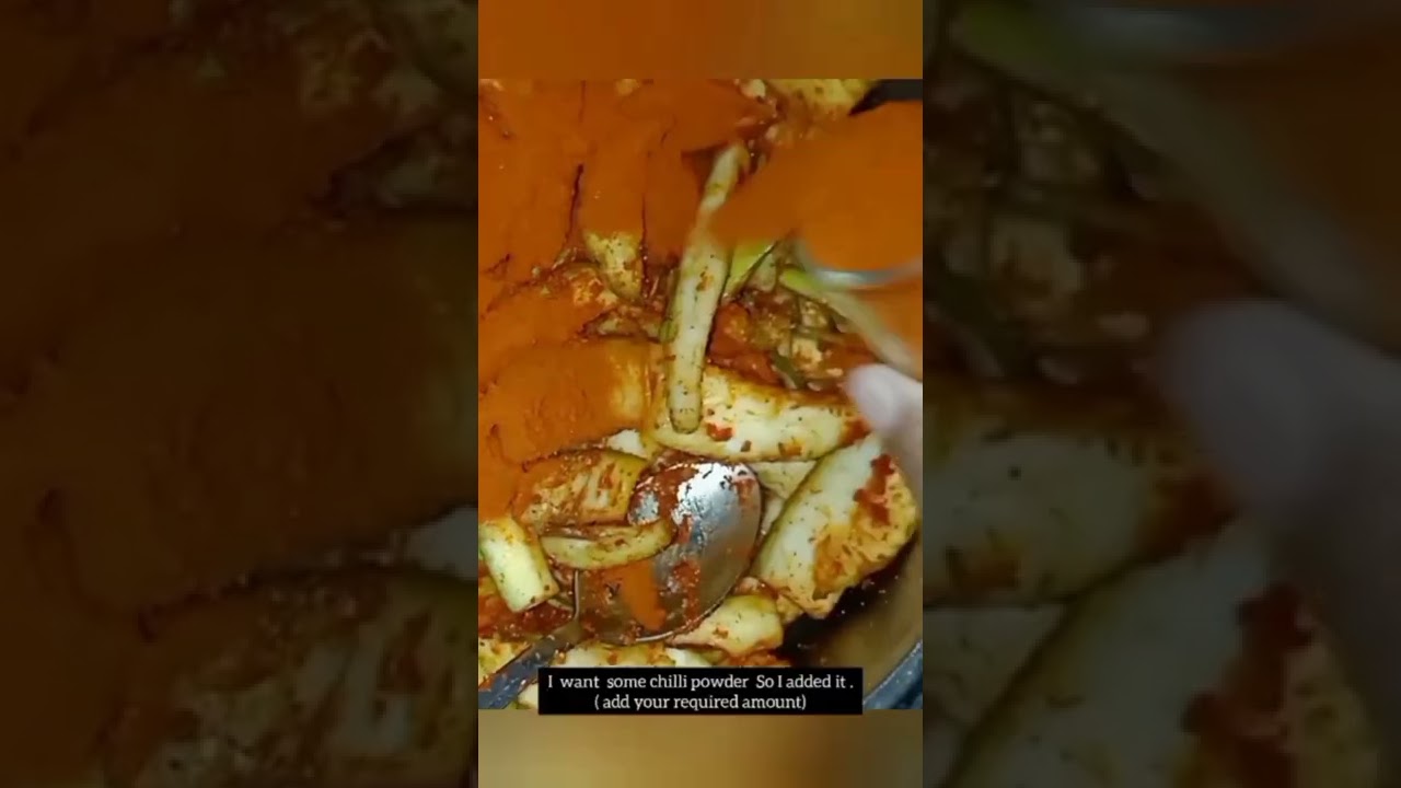 mango pickle... ❤🌶  try it taste it.. 😄🤤