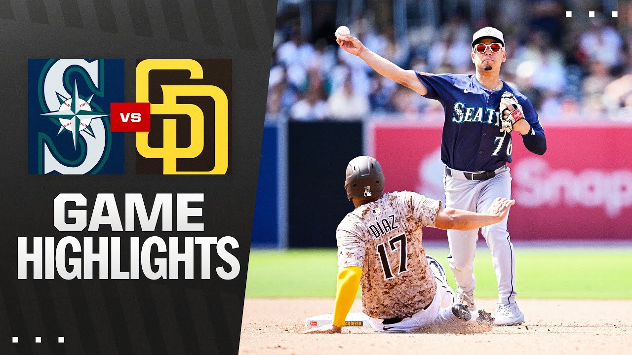 Mariners vs. Padres Game Highlights (5/18/25) | MLB Highlights