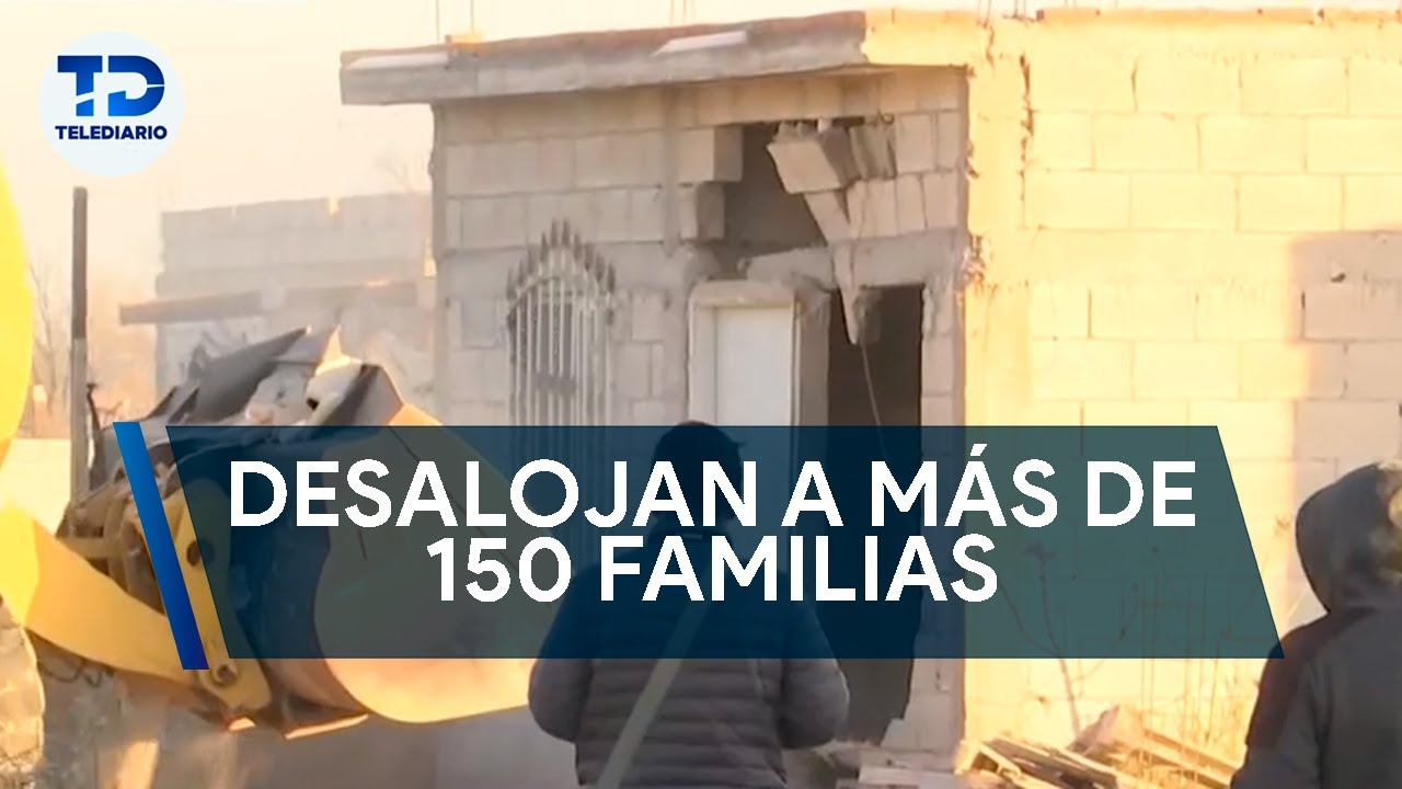 Autoridades desalojan a más de 150 familias tras invadir terrenos