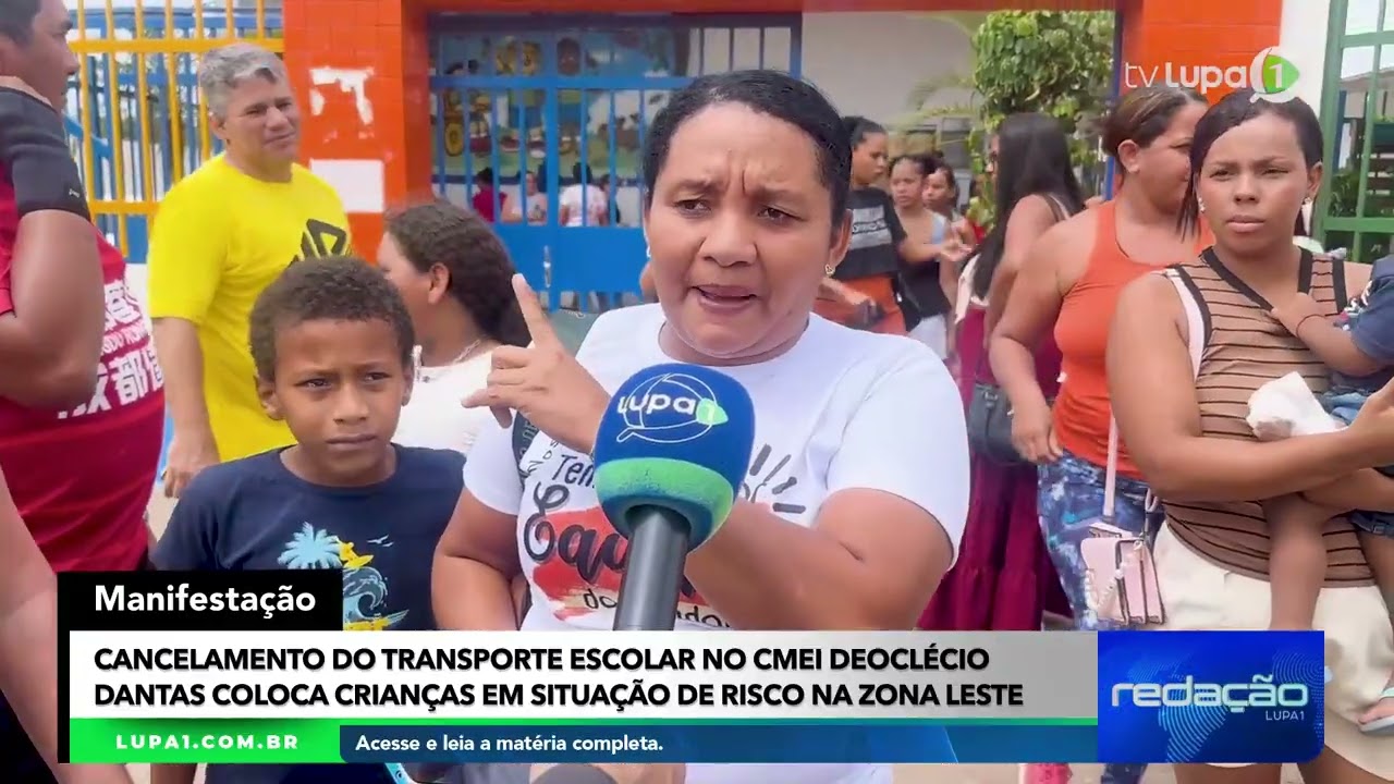 Cancelamento do transporte escolar no CMEI Deoclécio Dantas coloca crianças em situação de risco: