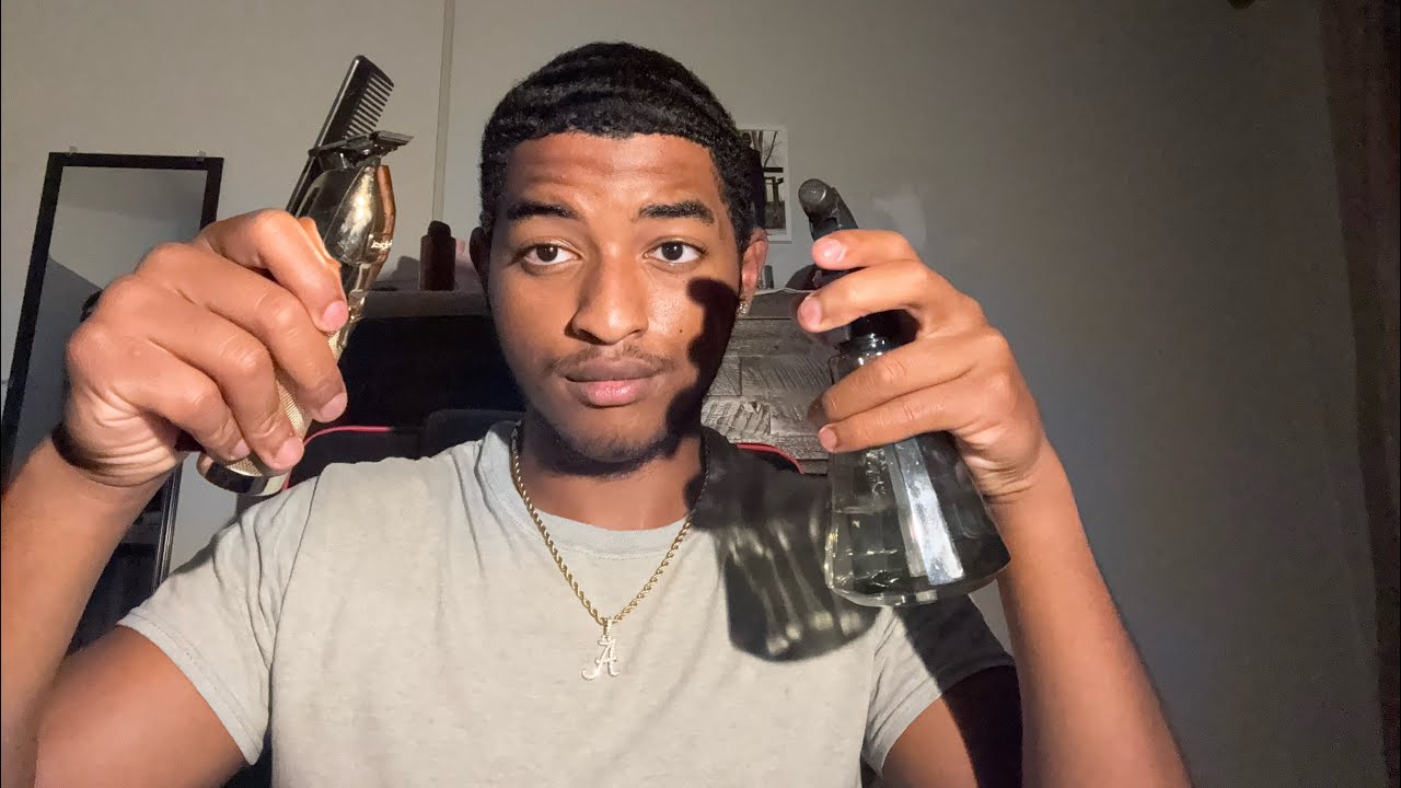 ASMR Roleplay | Come get a haircut with the most chillest barber 😴💈 💇🏾
