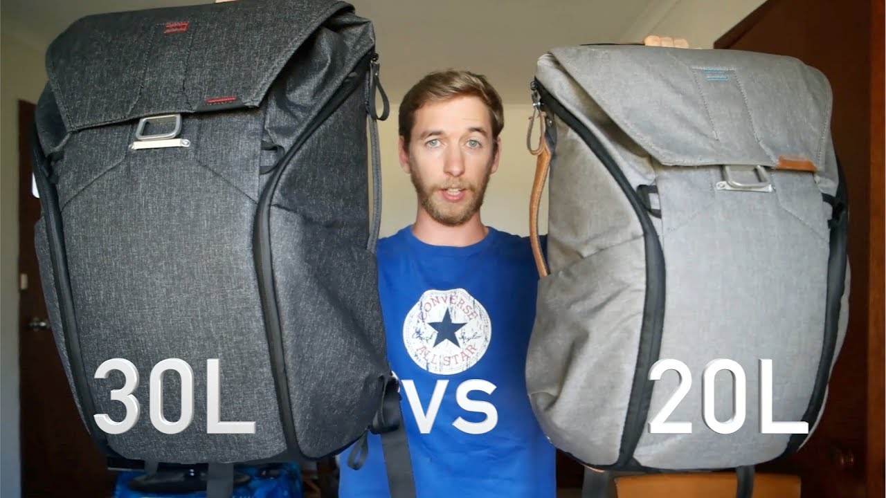 Peak Design Backpack 20L vs 30L Comparison