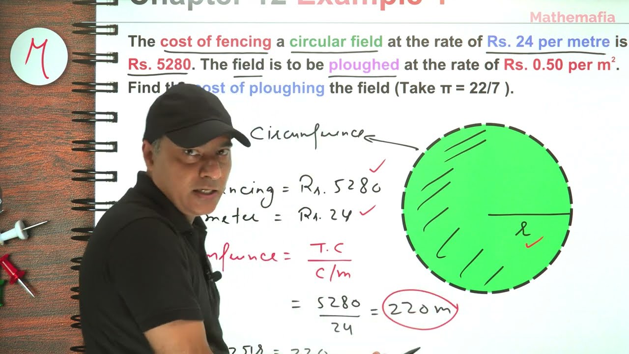 Example 1 - Chapter 12 - Class 10 | Areas Related To Circles | NCERT Maths | CBSE (Old Book)