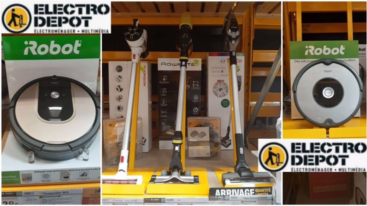 ARRIVAGE ELECTRO DEPÔT _ ASPIRATEUR ET ROBOT ASPIRATEUR QUANTITÉ LIMITÉ 🚨_ 20.08.20