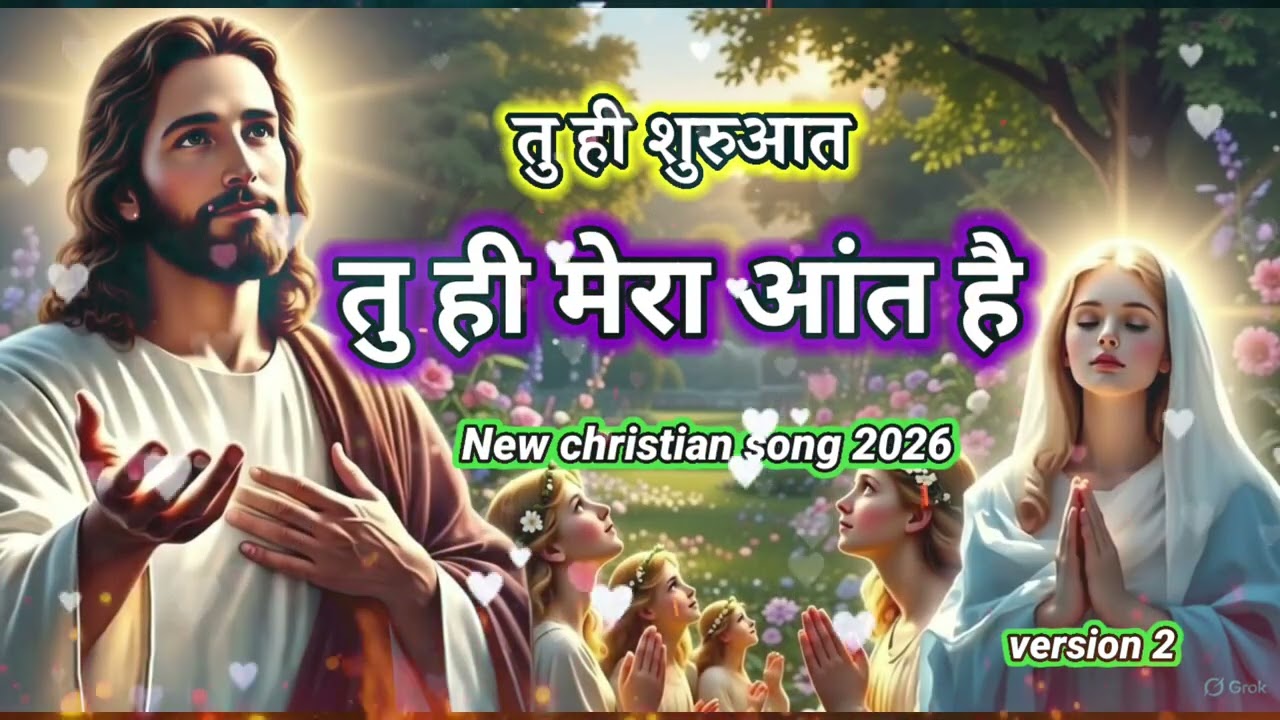 Tu Hi Shuruat Tu Hi Mera Aant Hai ✝️🎵💞 New Masih worship song 2026 🎵✝️ 