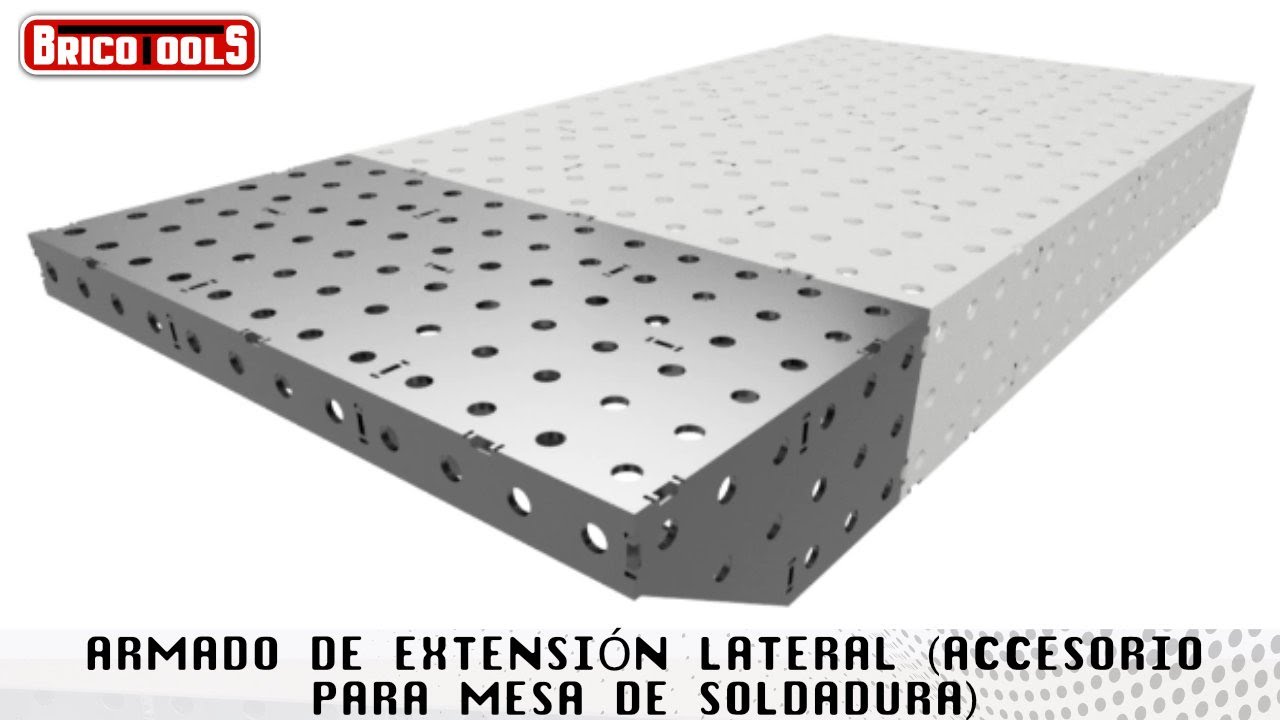 Arma tú EXTENSIÓN de la Mesa de Soldadura Industrial (Accuweld) || Bricotools