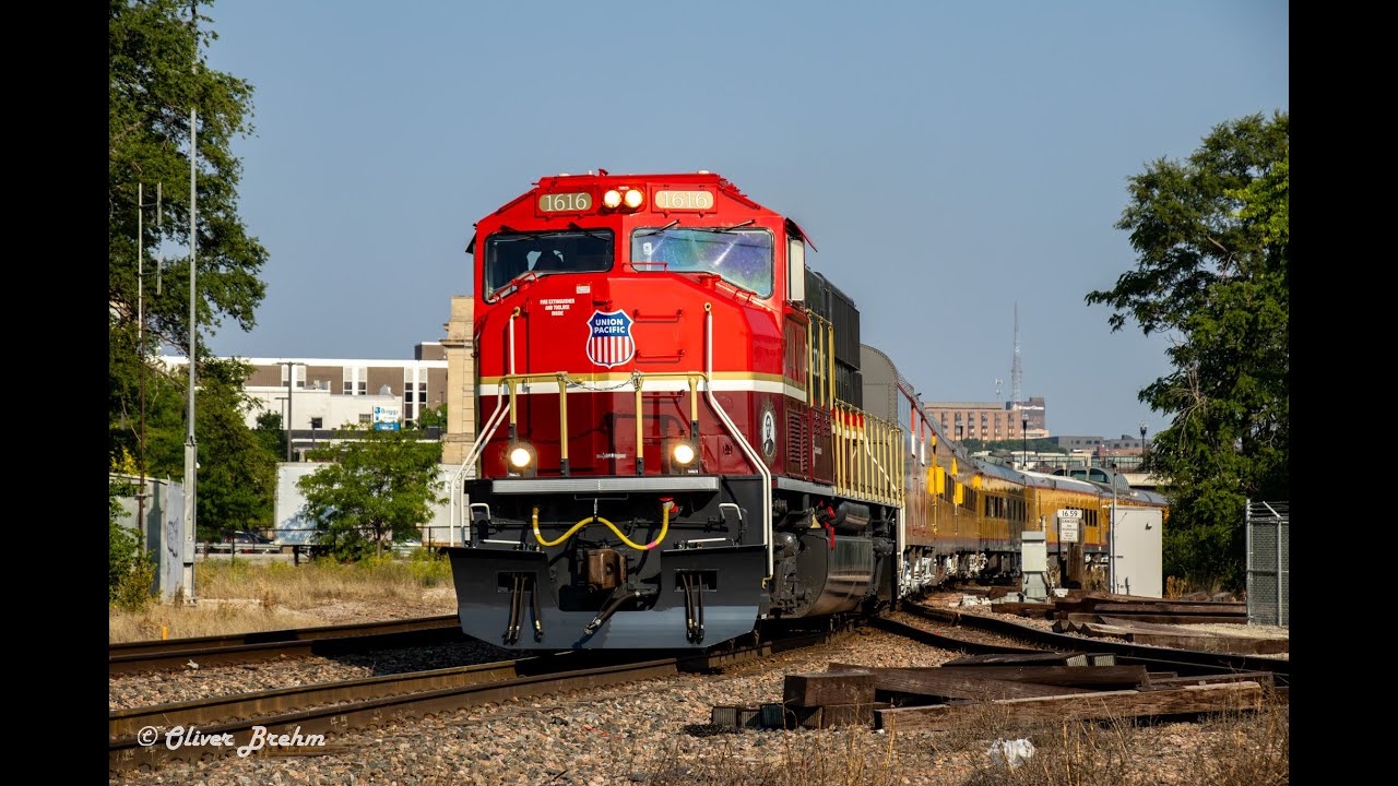 UP 1616 & The Home Plate Special move to Omaha (6/10/2025)